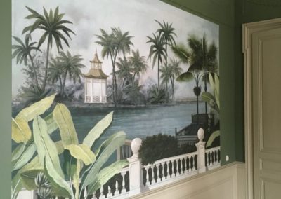 Revêtement mural type tapisserie panoramique sur mesure