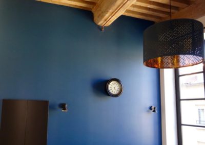 Travaux de peinture et décoration dans un appartement Canut