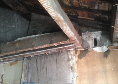 Modification de la charpente pour l'aménagement d'un Duplex