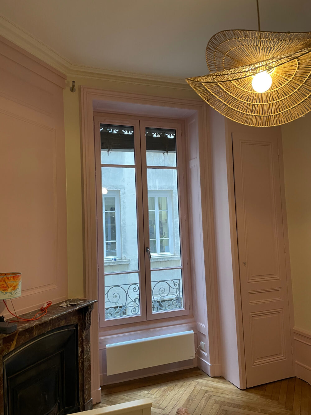 Décoration chambre Rénovation d'une chambre dans un appartement ancien à Lyon